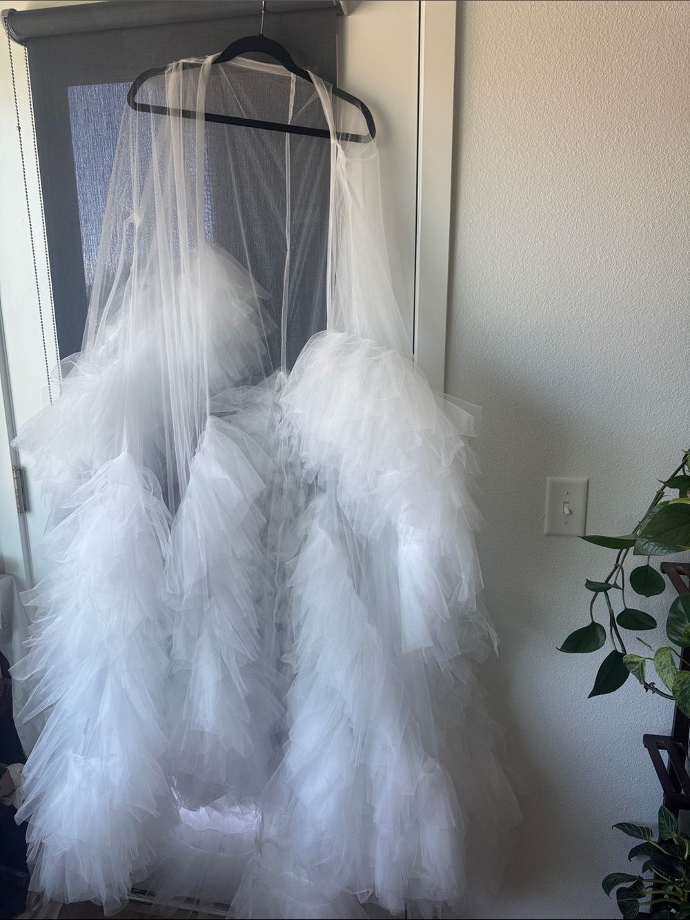 Fluffy Getting Ready Robe -L/XL - Picture 2 of 4